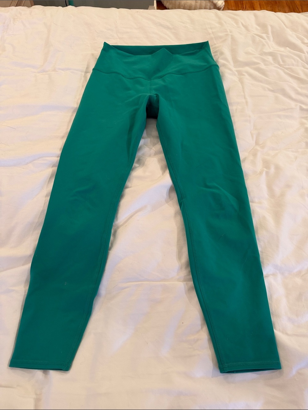 ALO Yoga Teal Green High-Rise Leggings